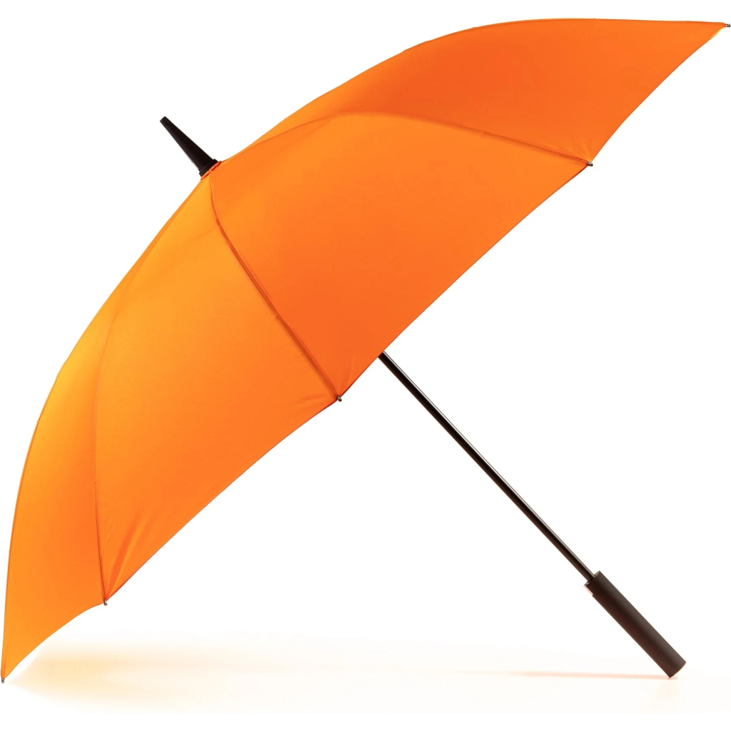 Парасоля Krago тростина Soft Orange з ручкою із гумовим покриттям (umb-9-004)