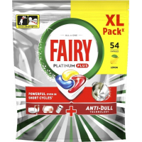 Таблетки для посудомийних машин Fairy Platinum Plus All in One Lemon 54 шт. (8006530115490)