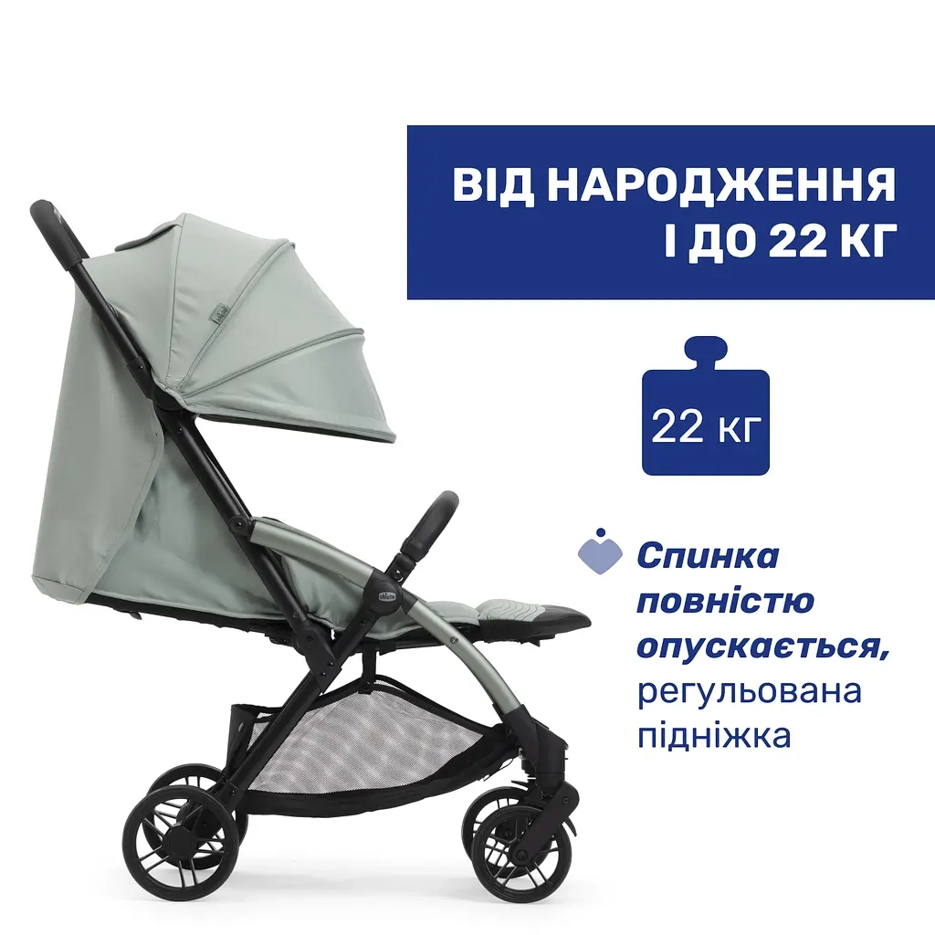 Коляска Chicco Goody Xplus М'ятна (87040.76)