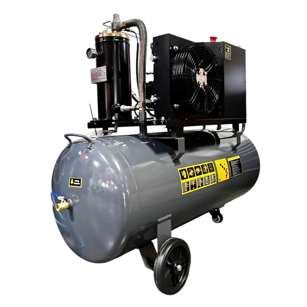 Компресор GTM гвинтовий, ресивер 200л, 1000л/хв, 7.5kW, 8бар, 380V, інвертор (DLG7.5V/inv) Компресор GTM гвинтовий, ресивер 200л, 1000л/хв, 7.5kW, 8бар, 380V, інвертор (DLG7.5V/inv)