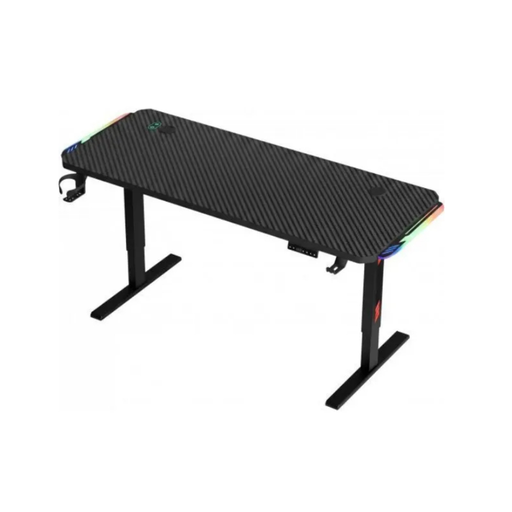 Комп'ютерний стіл GT Racer TY-1456 Black (TY-1456 (140x60x71-116) Black) Комп'ютерний стіл GT Racer TY-1456 Black (TY-1456 (140x60x71-116) Black)