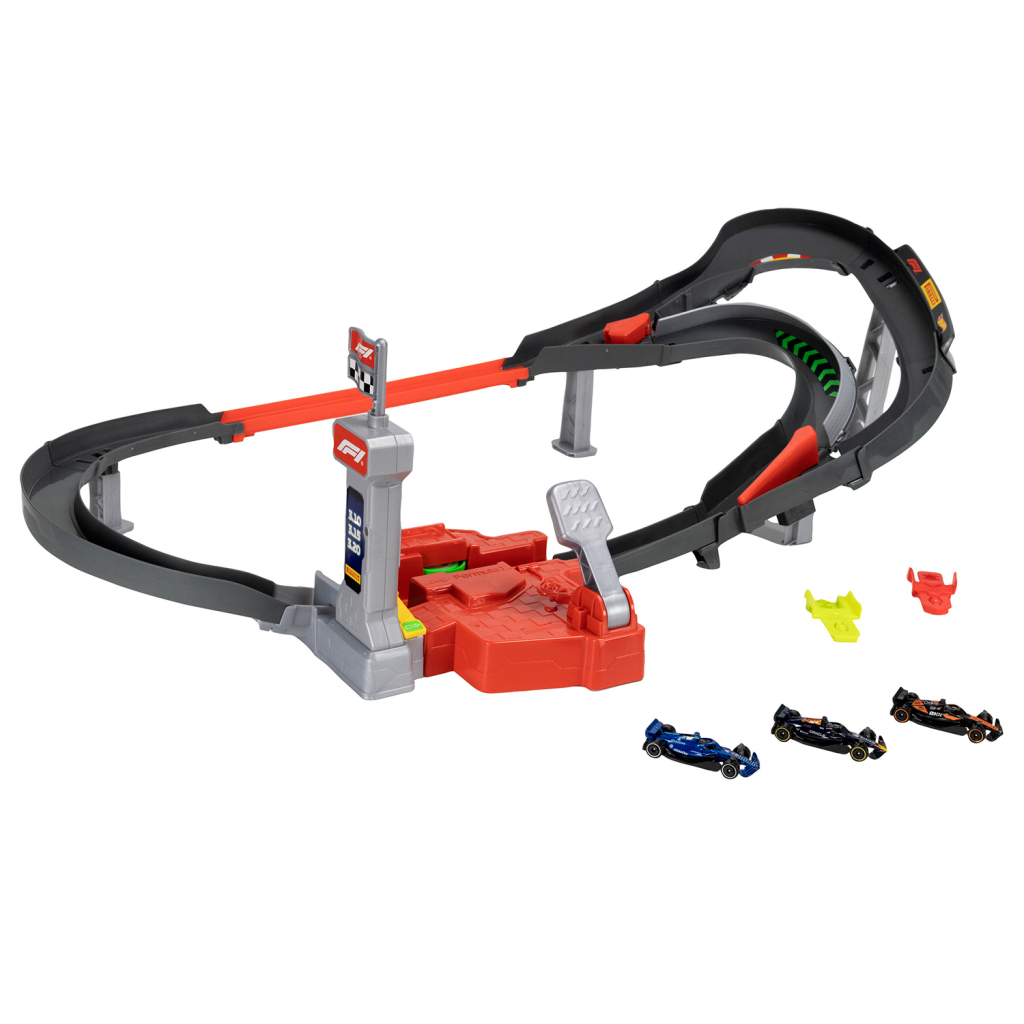Автотрек Hot Wheels Траса для перегонів Формула 1 (JNN32) Автотрек Hot Wheels Траса для перегонів Формула 1 (JNN32)