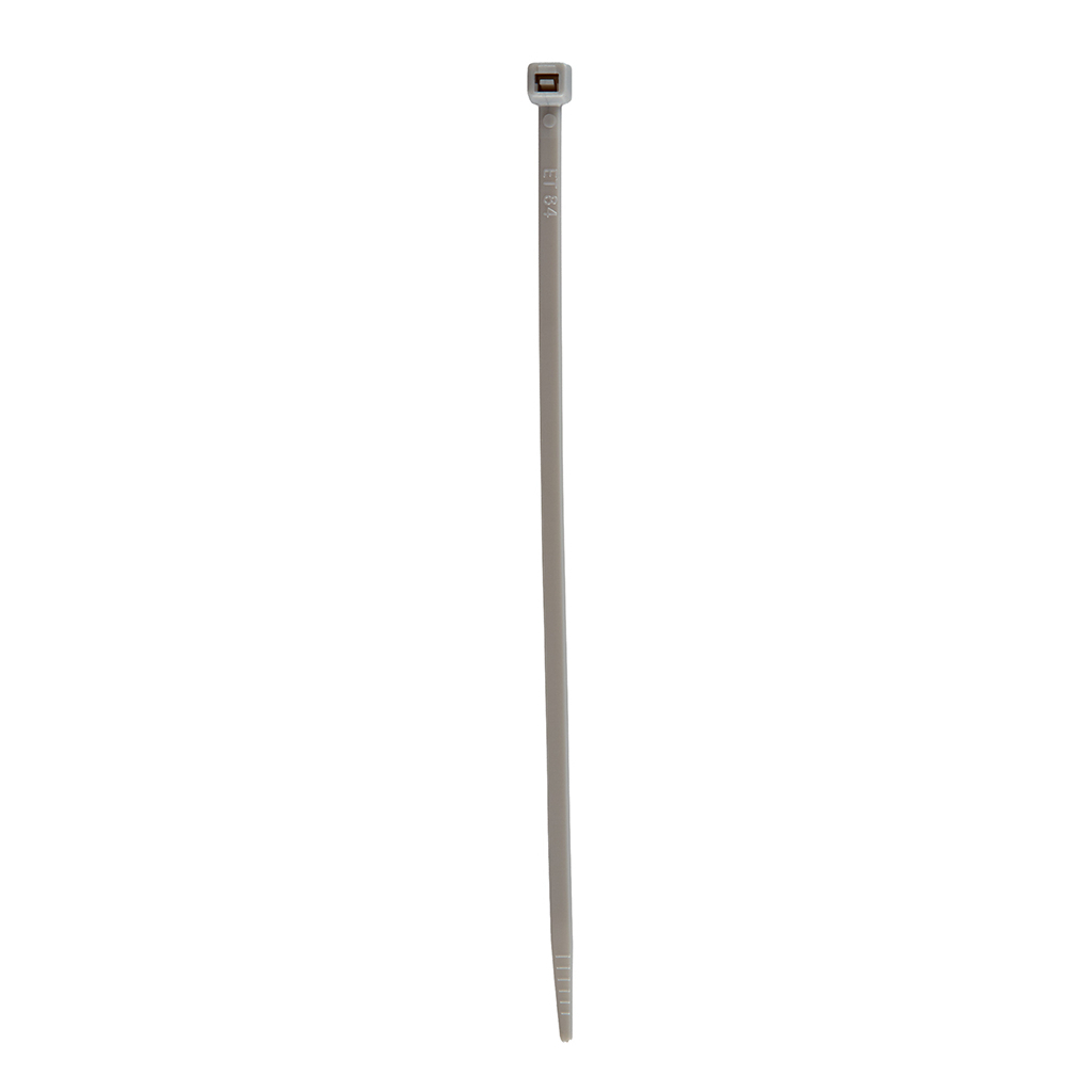 Стяжка Alloid 3.6х150мм, пластик, 100шт./уп., сірий (PC-36150G)