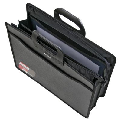 Папка - портфель Axent В4, 3 compartments, black, with zipper closure (1603-01-А) Папка - портфель Axent В4, 3 compartments, black, with zipper closure (1603-01-А)