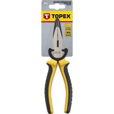 Плоскогубці Topex выгнутые, 160 мм (32D103)