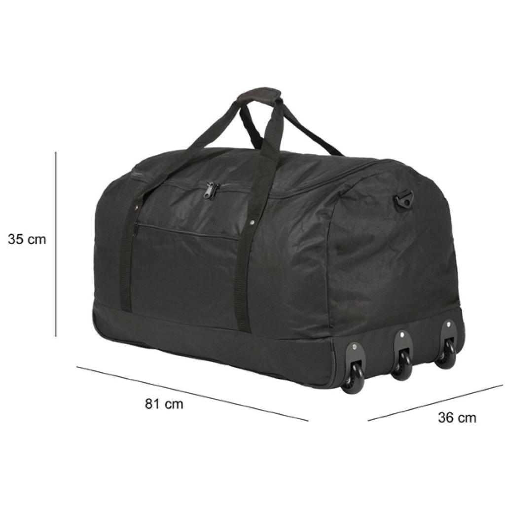 Дорожня сумка TravelZ на колесах Wheelbag 100 Black (927291)