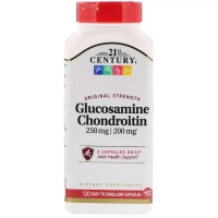 Vitamin-mineral complex 21st Century Glucosamine & Chondroitin 250 mg / 200 mg, Original Strength, (CEN23023)