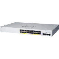 Комутатор мережевий Cisco CBS220-24T-4G-EU