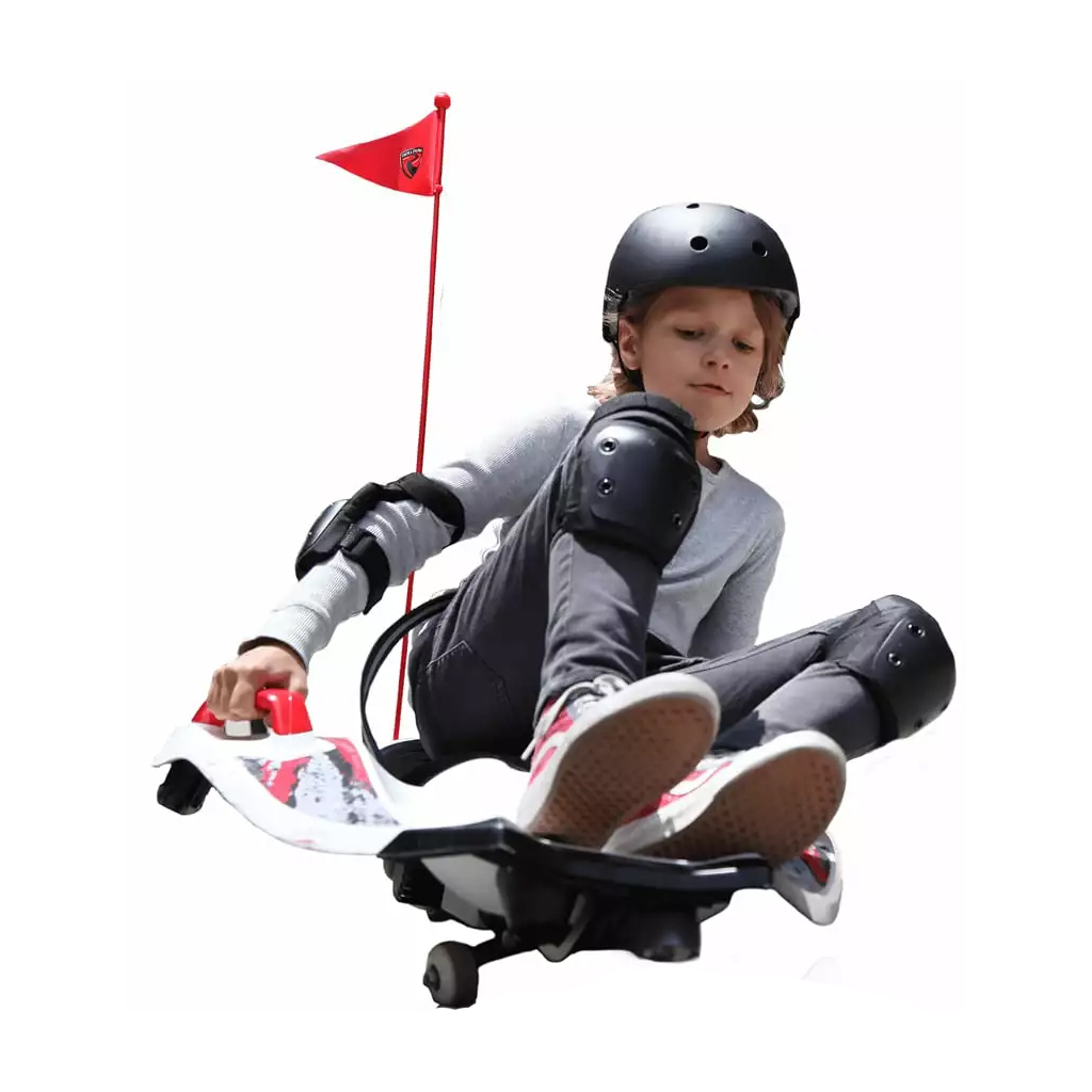 Електромобіль Rollplay електро-карт Nighthawk 12V білий (4894662167319)