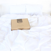 Bed linen MirSon Ranforce Elite 11-2107 White 110х140 (2200004663104)