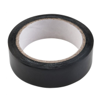 Ізоляційна стрічка Top Tools 15х0.19мм, 10м, black (24B108)