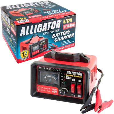 Зарядний пристрій для автомобільного акумулятора Alligator AC807