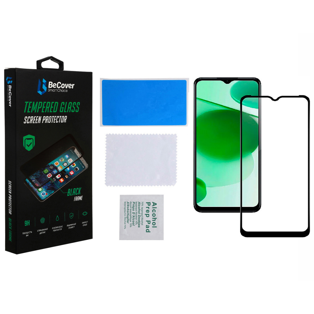 Скло захисне BeCover Blackview A55 Black (708156) Скло захисне BeCover Blackview A55 Black (708156)