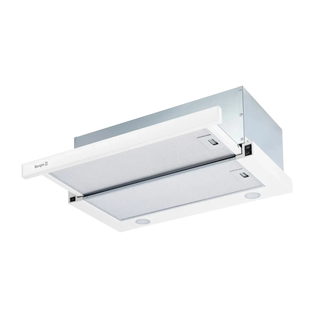 Витяжка кухонна Borgio TLF (TR) 60 white glass Витяжка кухонна Borgio TLF (TR) 60 white glass