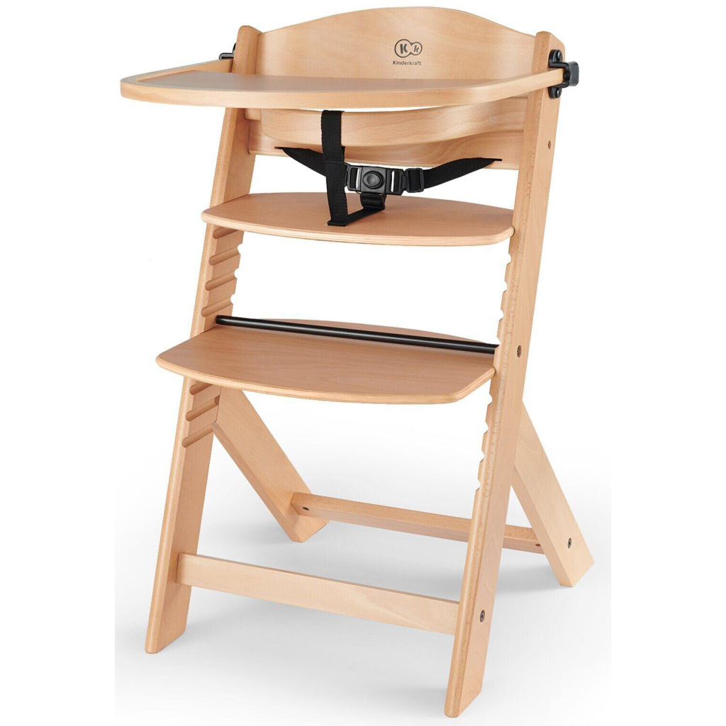 Стілець для годування Kinderkraft Enock Wood (5902533915071) Стілець для годування Kinderkraft Enock Wood (5902533915071)