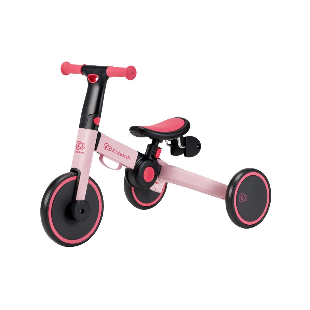 Дитячий велосипед Kinderkraft 3 в 1 4TRIKE Candy Pink (KR4TRI00PNK0000) (5902533916016) Дитячий велосипед Kinderkraft 3 в 1 4TRIKE Candy Pink (KR4TRI00PNK0000) (5902533916016)