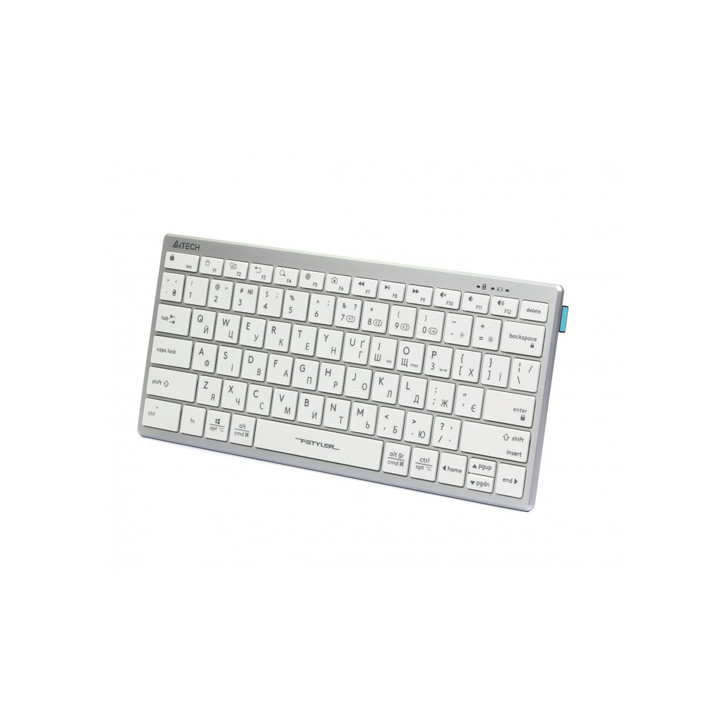 Клавіатура A4Tech FBX51C Wireless/Bluetooth White (4711421972987) Клавіатура A4Tech FBX51C Wireless/Bluetooth White (4711421972987)