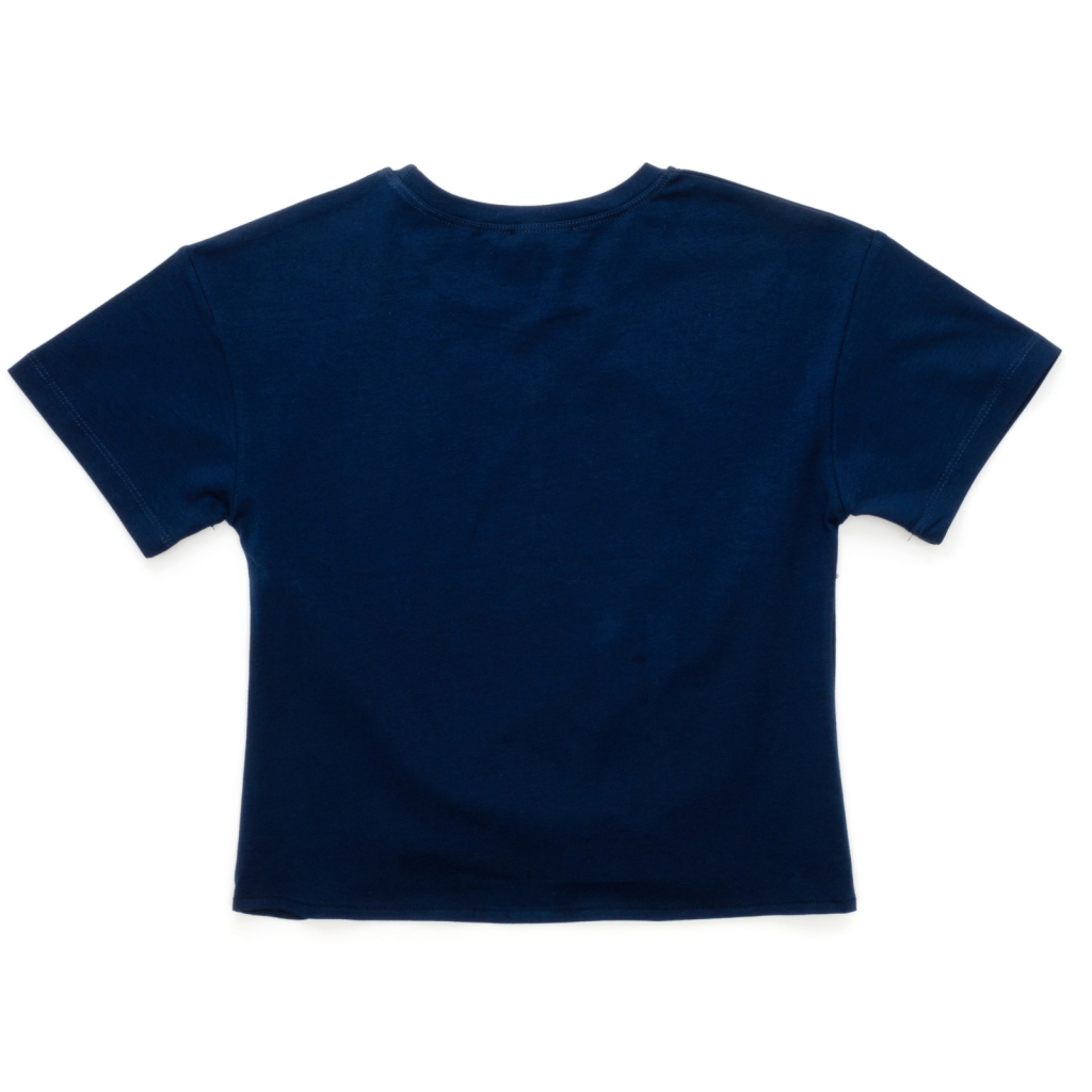Футболка дитяча Breeze з ромашкою (18731-152G-blue)