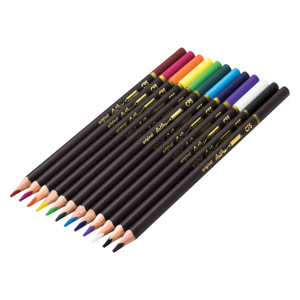 Олівці кольорові Cool For School Art Pro професійні 12 кольорів (CF15159)