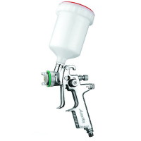 Auarita HVLP paint sprayer with a plastic upper tank. 600 ml, 1.4 mm (H-2002-1.4)