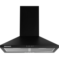 Kitchen hood GRANADO Burgos 1503-700 black (GCH755311)