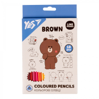 Colored pencils Yes 18 pcs Line Friends (290712)