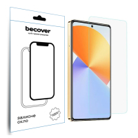 Скло захисне BeCover Infinix Note 30 Pro NFC (X678B) 3D Crystal Clear Glass (709725)