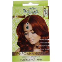 Hair dye Triuga Based on natural Indian henna Red 25 g (8908003544236)
