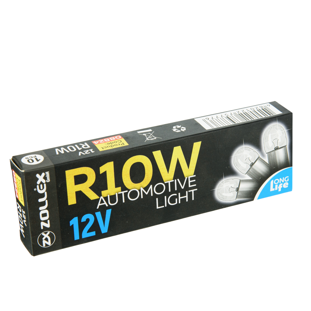 Автолампа Zollex R10W 12V Автолампа Zollex R10W 12V