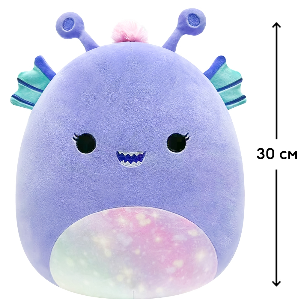М'яка іграшка Squishmallows Прибулець Робойо 30 см (SQCR04156)
