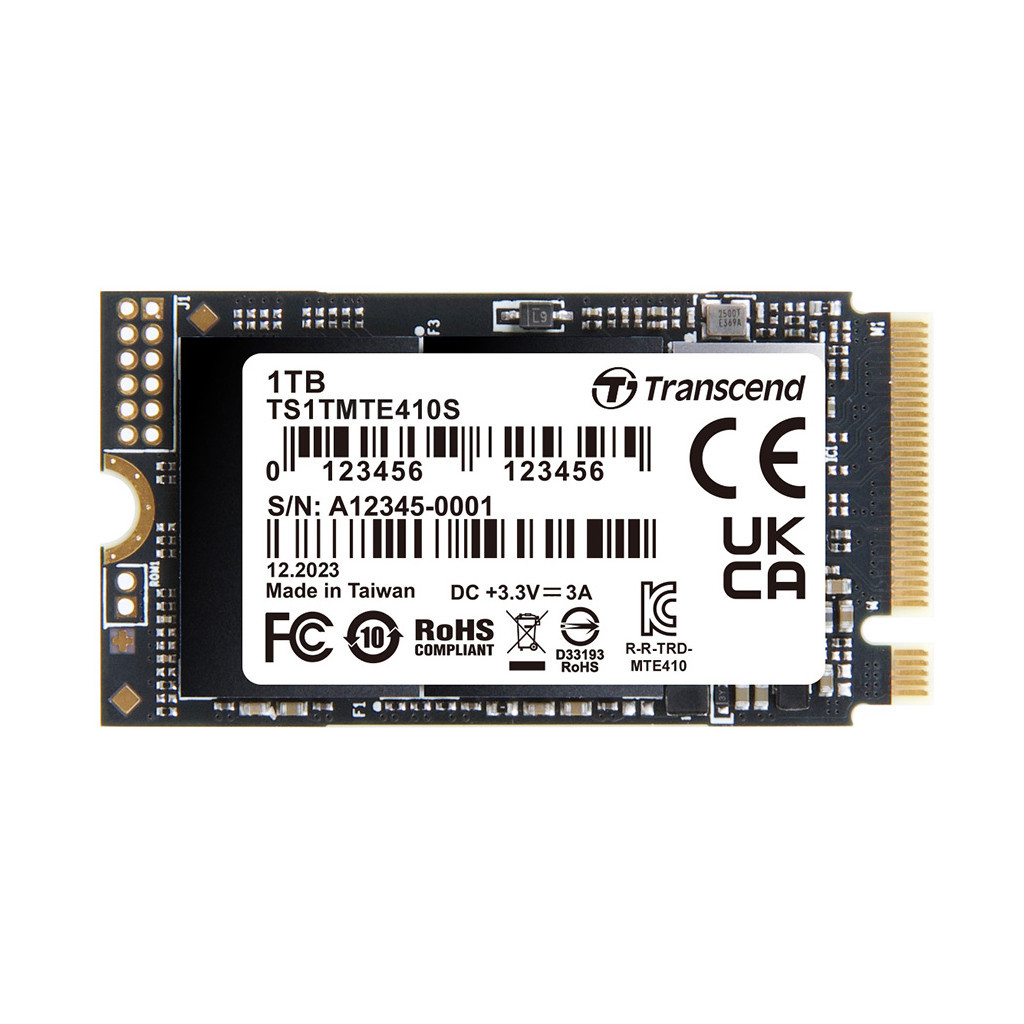 Накопичувач SSD M.2 2242 1TB Transcend (TS1TMTE410S)