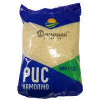 Крупа Домашні продукти Рис Камоліно 800 г (4820186122817)