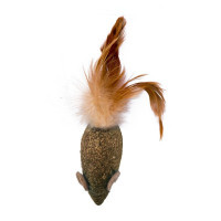 Cat toy Eastland Mouse with catnip and feathers 4.8 cm (6970115703155)