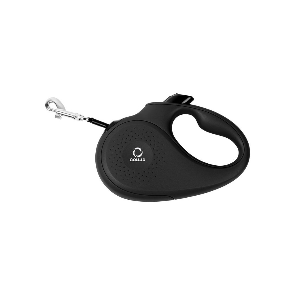 Повідець для собак Collar стрічка L до 50 кг 5 м чорний (81261)