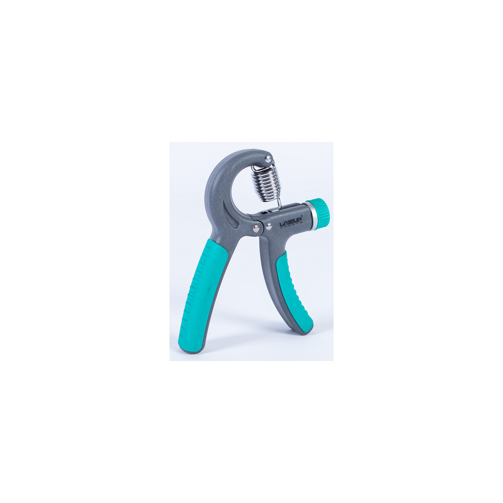 Еспандер LiveUp Adjustable Handgrip для долоні зелений 10-40кг LS3334-g (6951376160666) Еспандер LiveUp Adjustable Handgrip для долоні зелений 10-40кг LS3334-g (6951376160666)