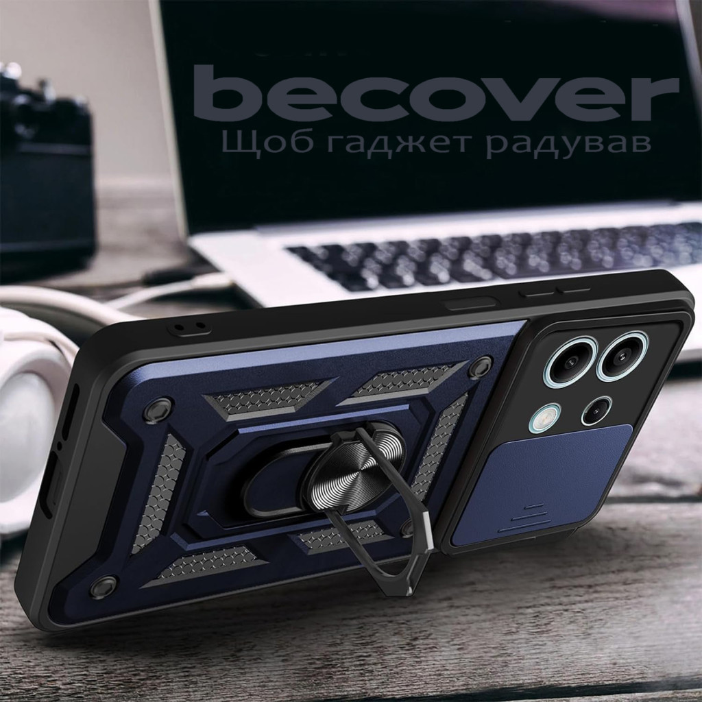 Чохол до мобільного телефона BeCover Military Xiaomi Redmi Note 13 5G Blue (711031) Чохол до мобільного телефона BeCover Military Xiaomi Redmi Note 13 5G Blue (711031)