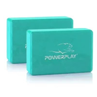 Блок для йоги PowerPlay Yoga Brick EVA 2 шт Мятні (PP_4006_Mint_2in)