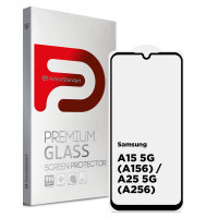Скло захисне Armorstandart Full Glue Samsung A15 5G (A156) / A25 5G (A256) Black (ARM72440)