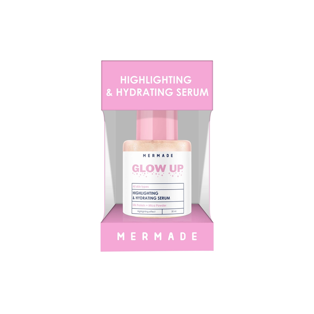 Сироватка для обличчя Mermade Silk Protein & Mica Сироватка-хайлайтер 30 мл (4823122900494)