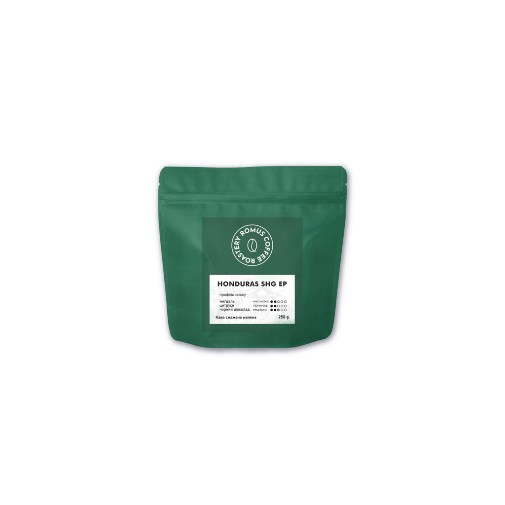 Кава Romus Roastery Honduras SHG мелена 250 г (9632) Кава Romus Roastery Honduras SHG мелена 250 г (9632)