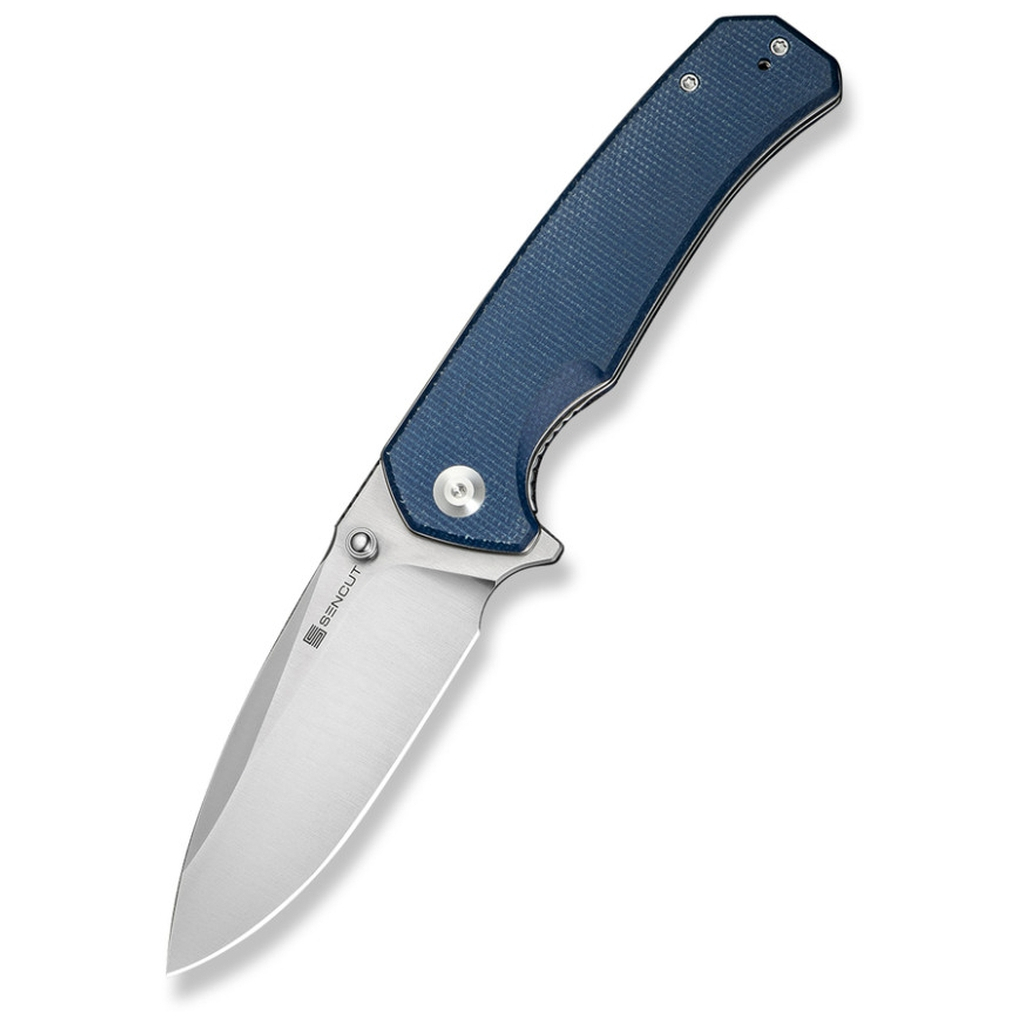 Ніж Sencut Skarnax, Blue Micarta, Satin (S24025-3)