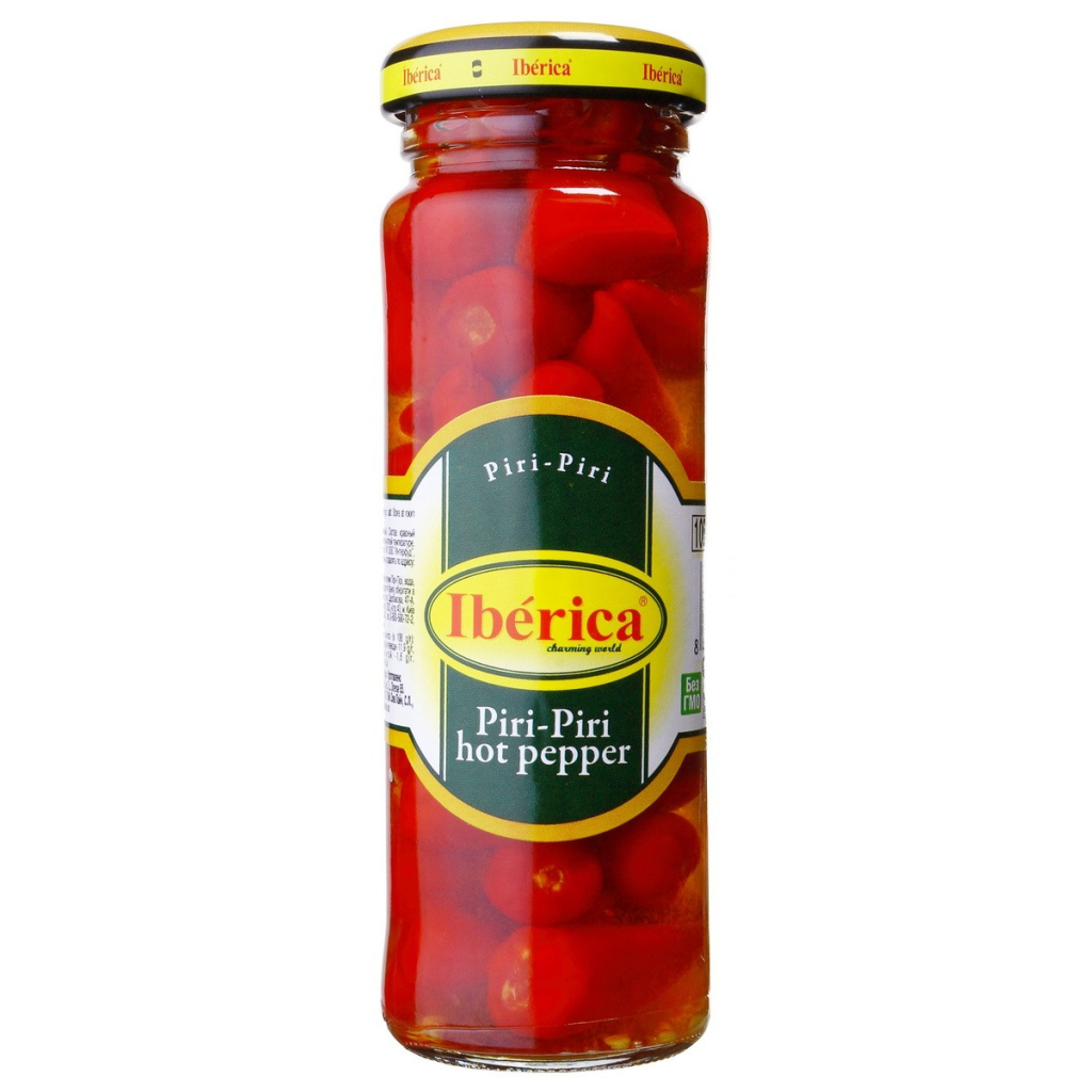 Овочева консервація Iberica Гострий перчик Пірі-Пірі 100 г с/б (8436024290264) Овочева консервація Iberica Гострий перчик Пірі-Пірі 100 г с/б (8436024290264)
