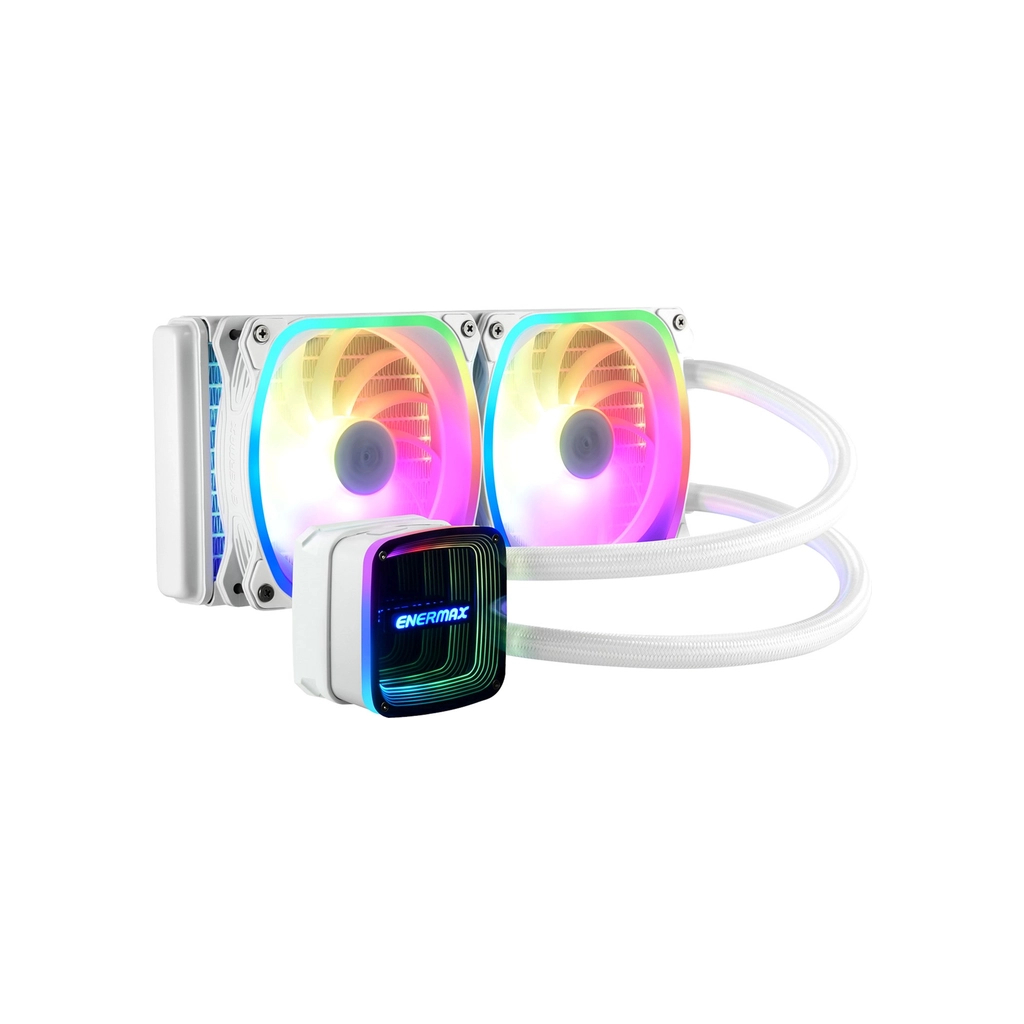 Система рідинного охолодження Enermax Aquafusion 240 White (ELC-AQFA240-SQA-W)