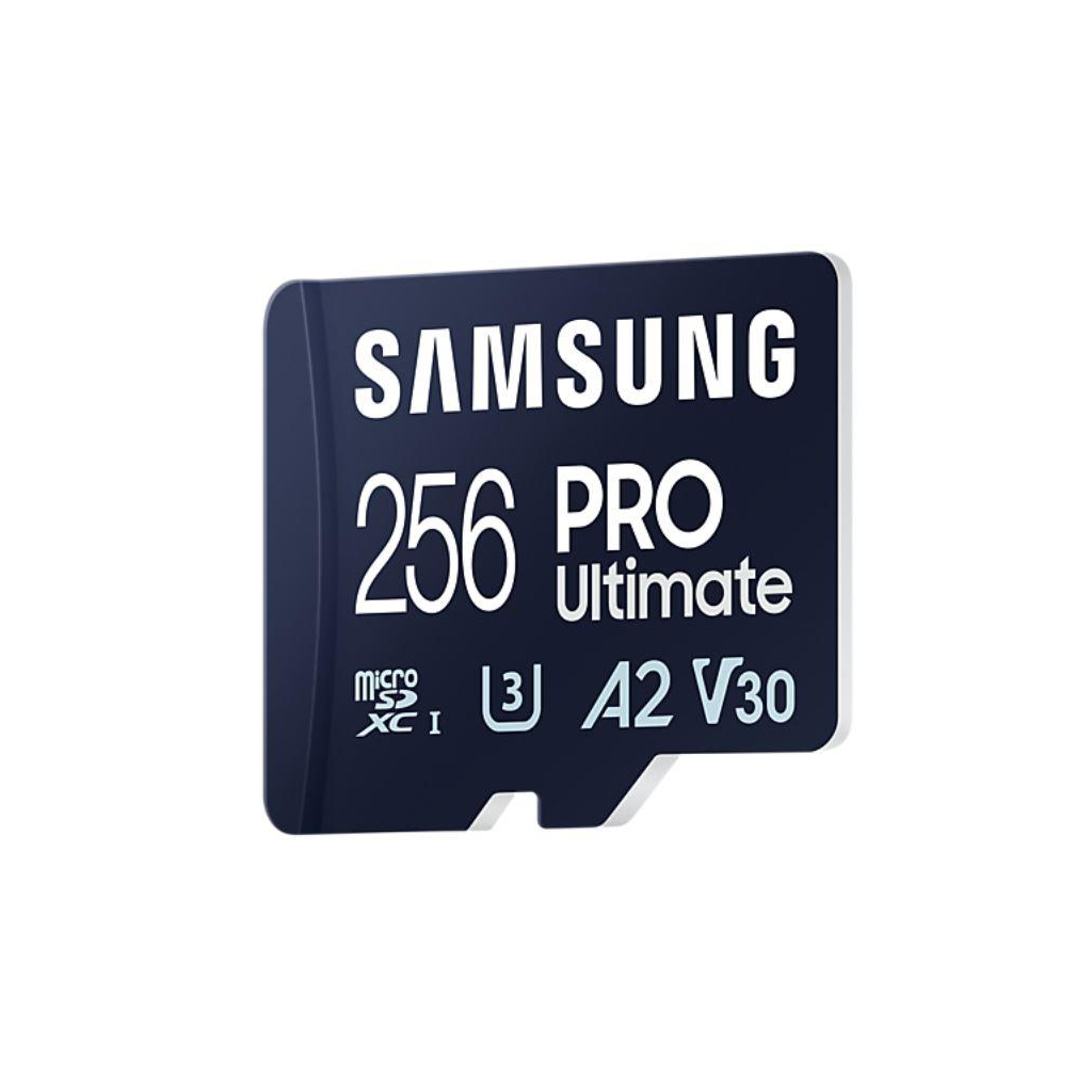 Карта пам'яті Samsung 256GB microSDXC class 10 UHS-I U3 V30 A2 Pro Ultimate (MB-MY256SB/WW) Карта пам'яті Samsung 256GB microSDXC class 10 UHS-I U3 V30 A2 Pro Ultimate (MB-MY256SB/WW)