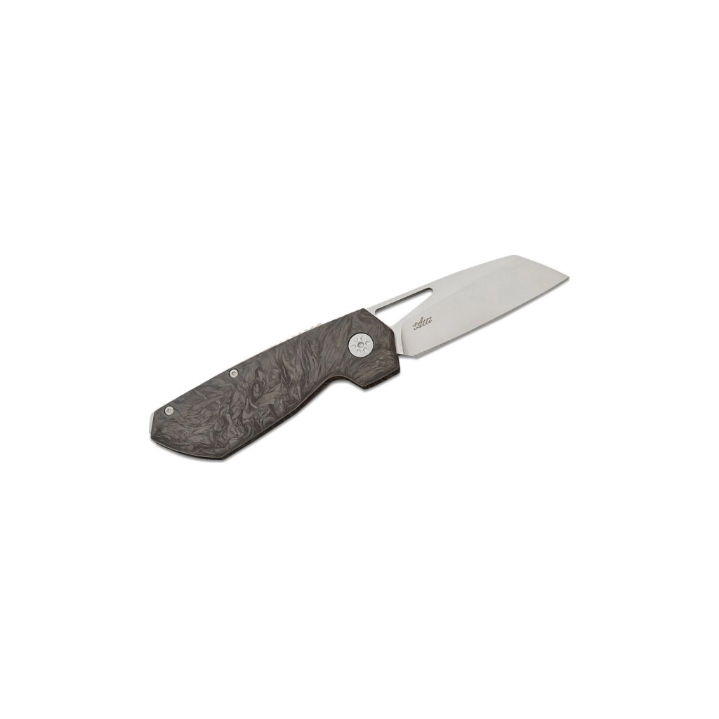 Ніж Maserin W2, M390, fat carbon, чорний (371/N) Ніж Maserin W2, M390, fat carbon, чорний (371/N)