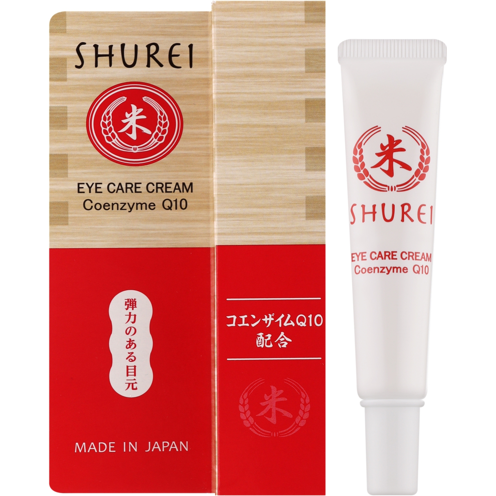 Крем для шкіри навколо очей Shurei Facial Care Cream Coenzyme Q10 15 г (4955814707941)