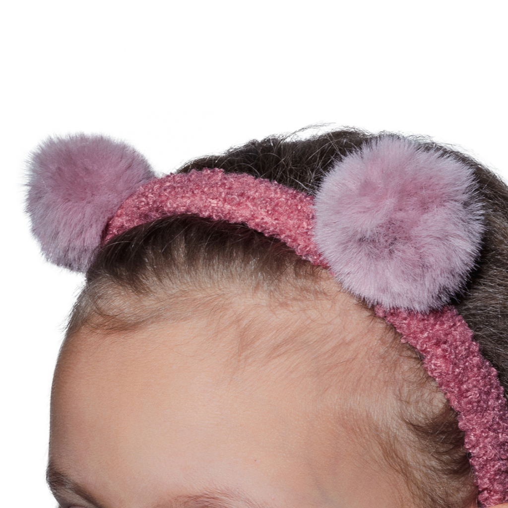 Дитячий обруч для волосся YES! Fun пухнастик (707224)