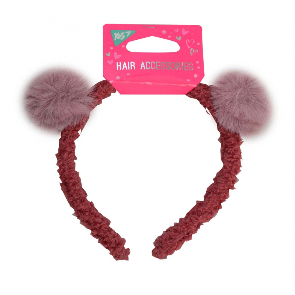 Дитячий обруч для волосся YES! Fun пухнастик (707224)