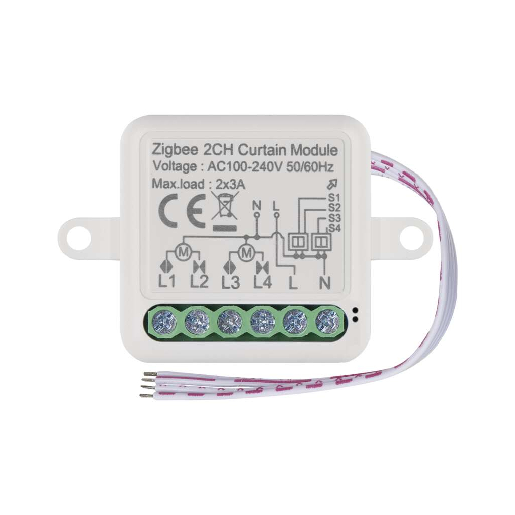 Модуль управління розумним будинком EMOS H5110 Smart Motor Control ZigBee 3.0 Dual-Channel (H5110) Модуль управління розумним будинком EMOS H5110 Smart Motor Control ZigBee 3.0 Dual-Channel (H5110)
