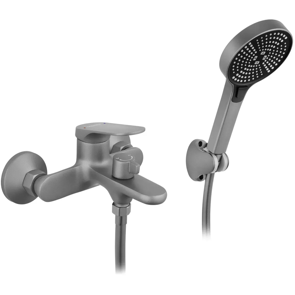 Душовий гарнітур Kroner Linz-GRN060 + змішувач Linz-GRN010 (CVS30158) Душовий гарнітур Kroner Linz-GRN060 + змішувач Linz-GRN010 (CVS30158)